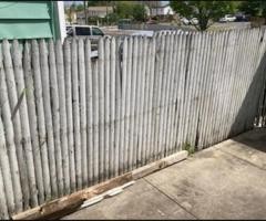 fence same type to replace- Wednesday May 10