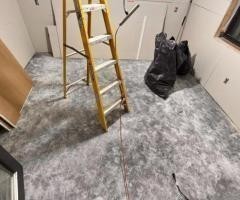 its a room with concrete floor, it needs to install tiles