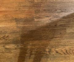 sanding stain and poly oak flooring