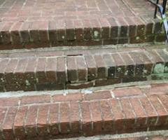 replace brick steps
