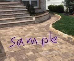 3 size Paver for walkway