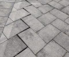 reinstall pavers because are uneven