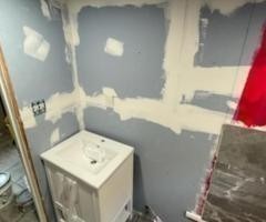 it needs to finish this bathroom already started.