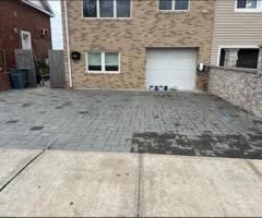 power wash all paver steps