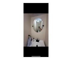 spackling up to 5 areas and painting 2 floors