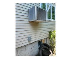 A/C removal from the wall - first floor