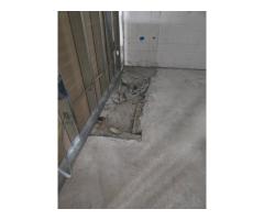 concrete and self leveling work