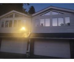 power washing and paint front house