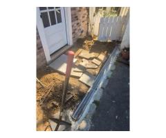 it needs to install new concrete slab 4 x 8 ft