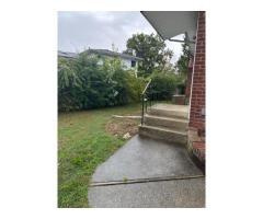 to install wood fence only 4 feet height by 8 feet long