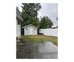 to install wood fence only 4 feet height by 8 feet long