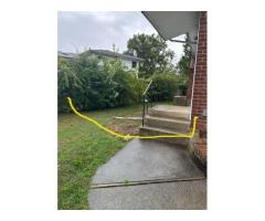 to install wood fence only 4 feet height by 8 feet long